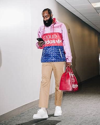 James Harden Wears an Adidas x Gucci 